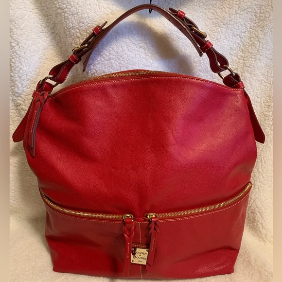 Dooney & Bourke Large Pebble Grain Shoulder Bag - Picture 1 of 12
